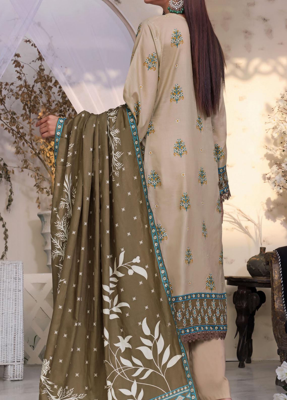 VS Signature Printed Lawn Suits Unstitched 3 Piece VS23-D904-B
