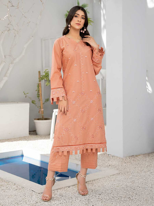 Nisha by Aalaya Embroidered Lawn Unstitched Shirt NEK2- D09