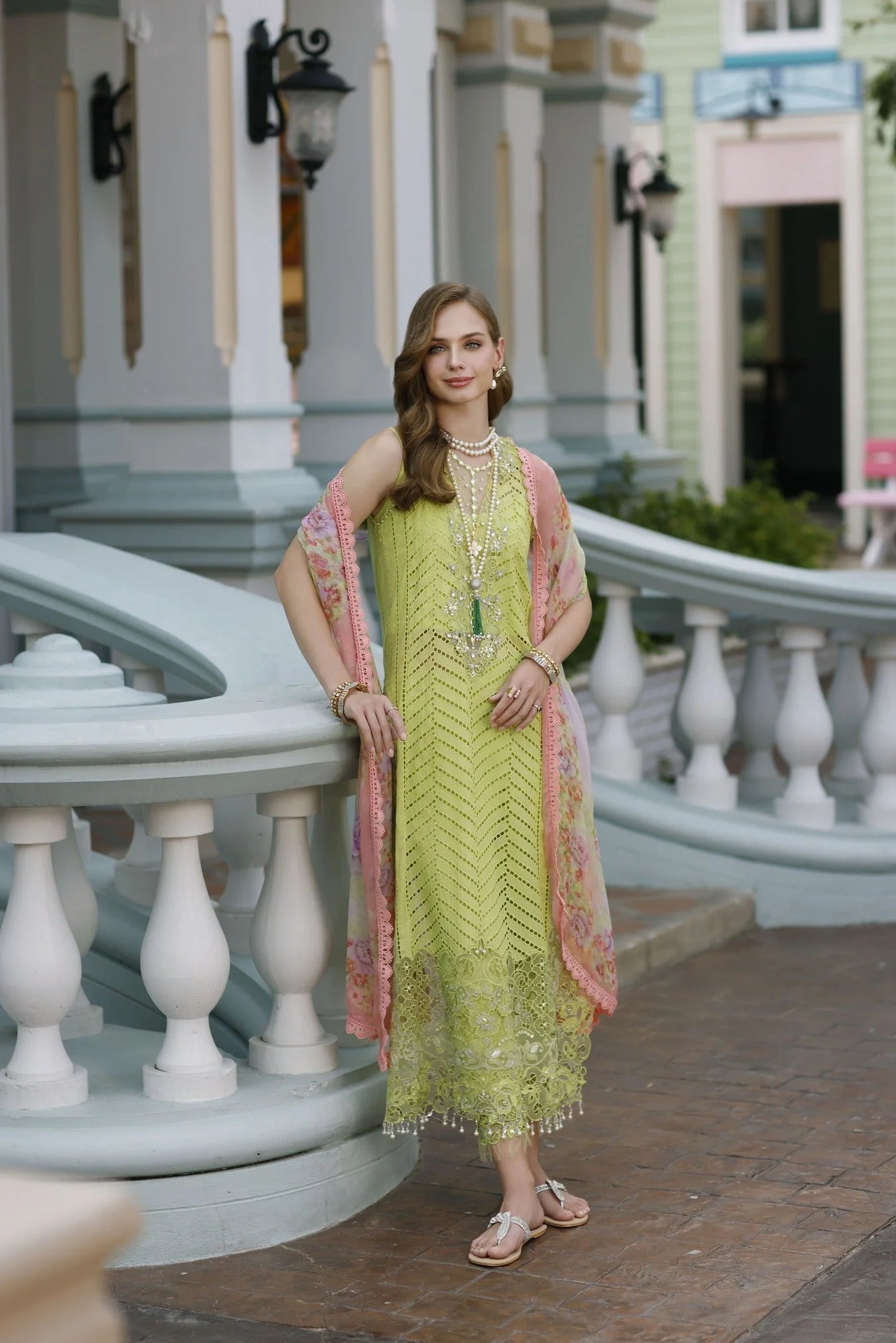Noor By Saadia Asad Embroidered Lawn Suits Unstitched 3 Piece D09 - Livia