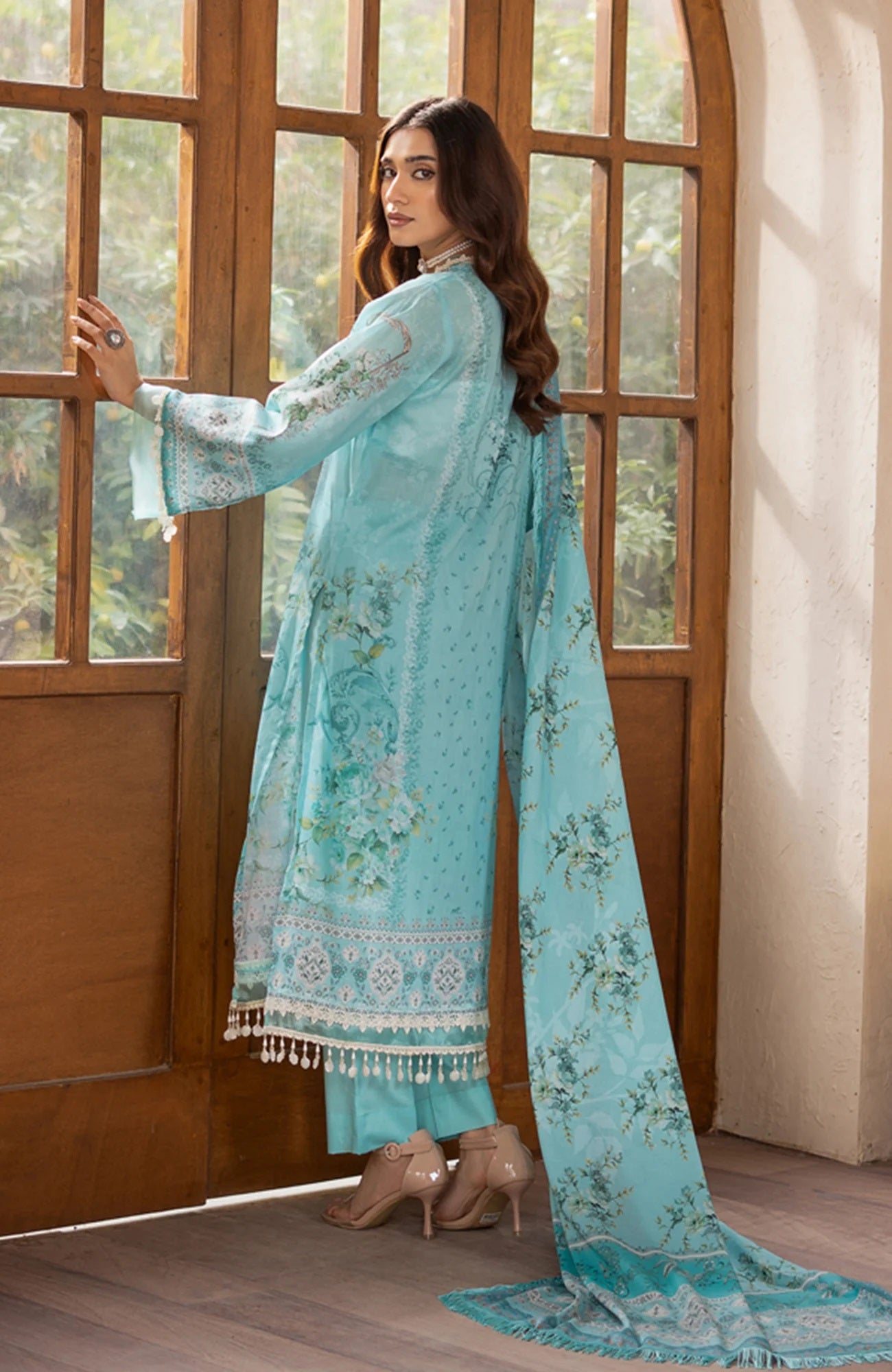 Mausummery Digital Printed Lawn Unstitched 3 Piece Suit – MUS25V1PL09