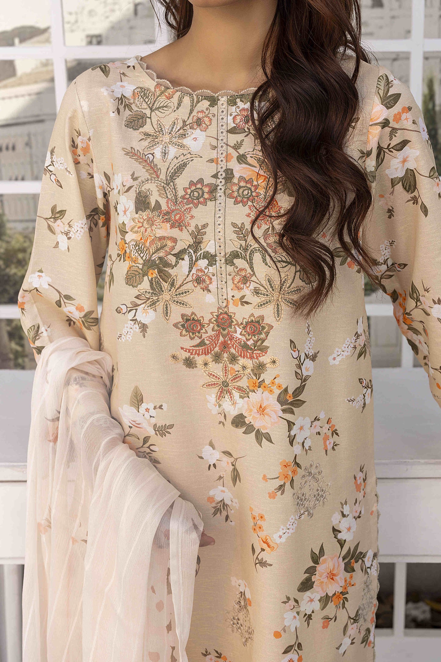 Rosolia by Panache Embroidered Lawn 3 Piece Unstitched Dress - D09