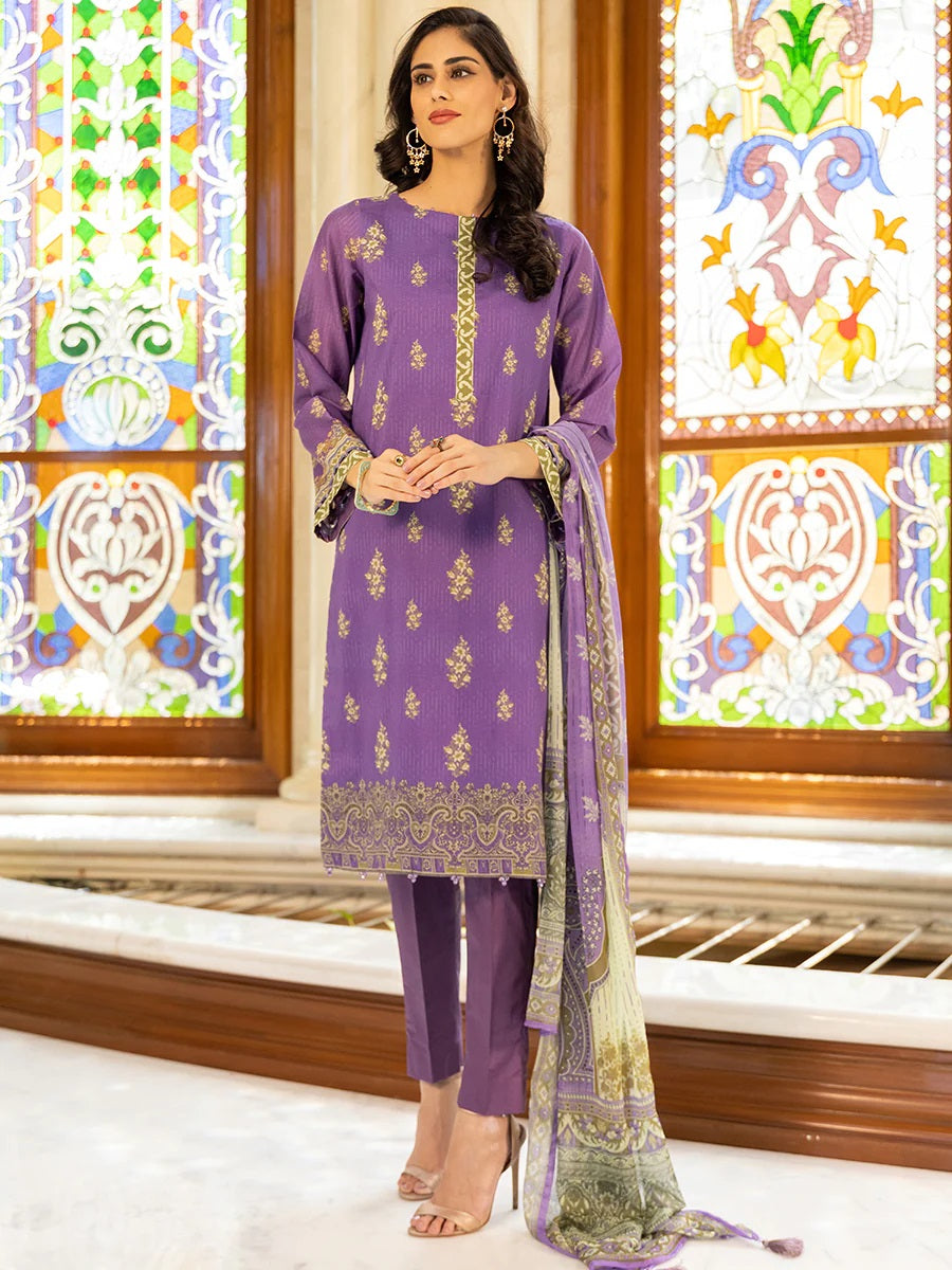 Salitex Kiara Printed Lawn Unstitched 3 Piece - SKL-D09