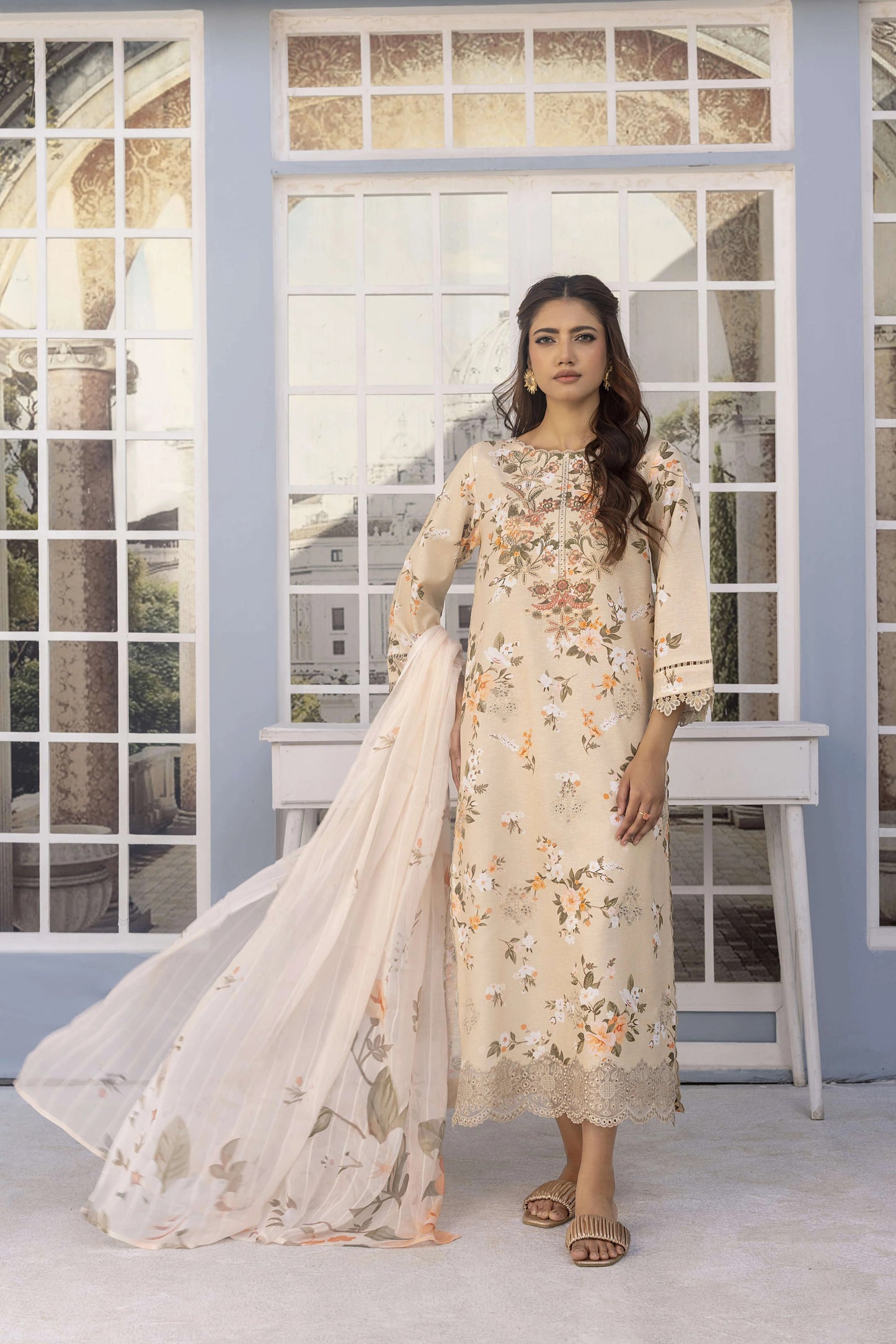Rosolia by Panache Embroidered Lawn 3 Piece Unstitched Dress - D09