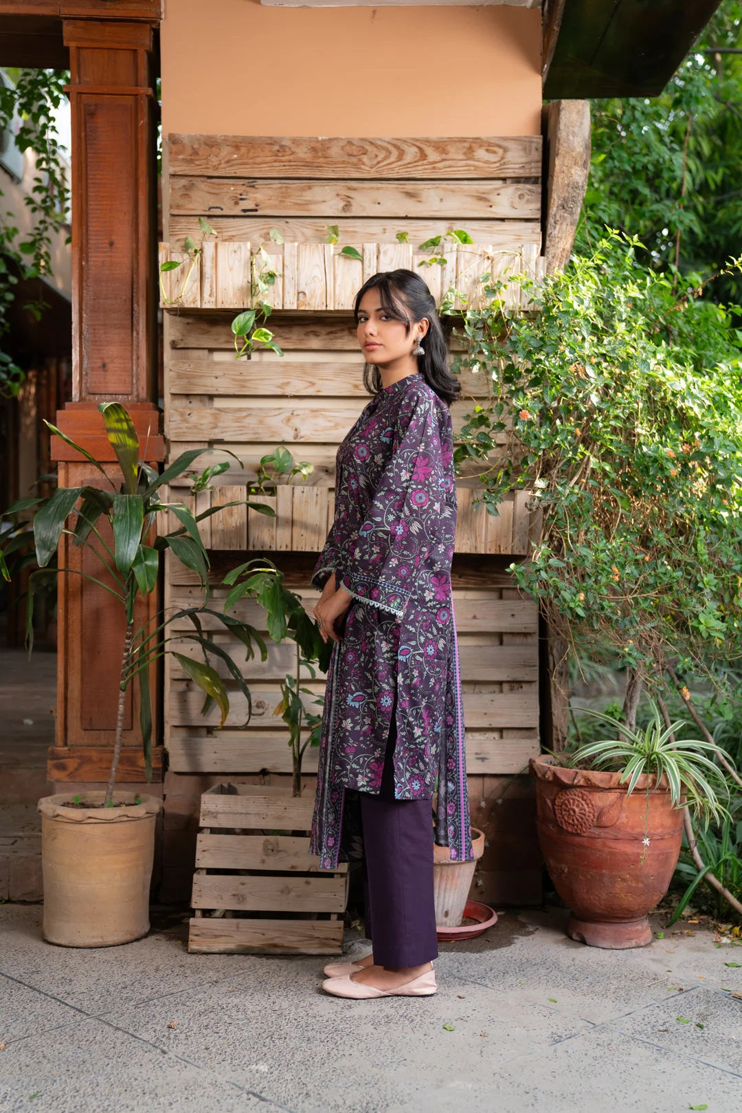Beena by Beyond Printed Lawn 3 Piece Unstitched Dress - WUE154520