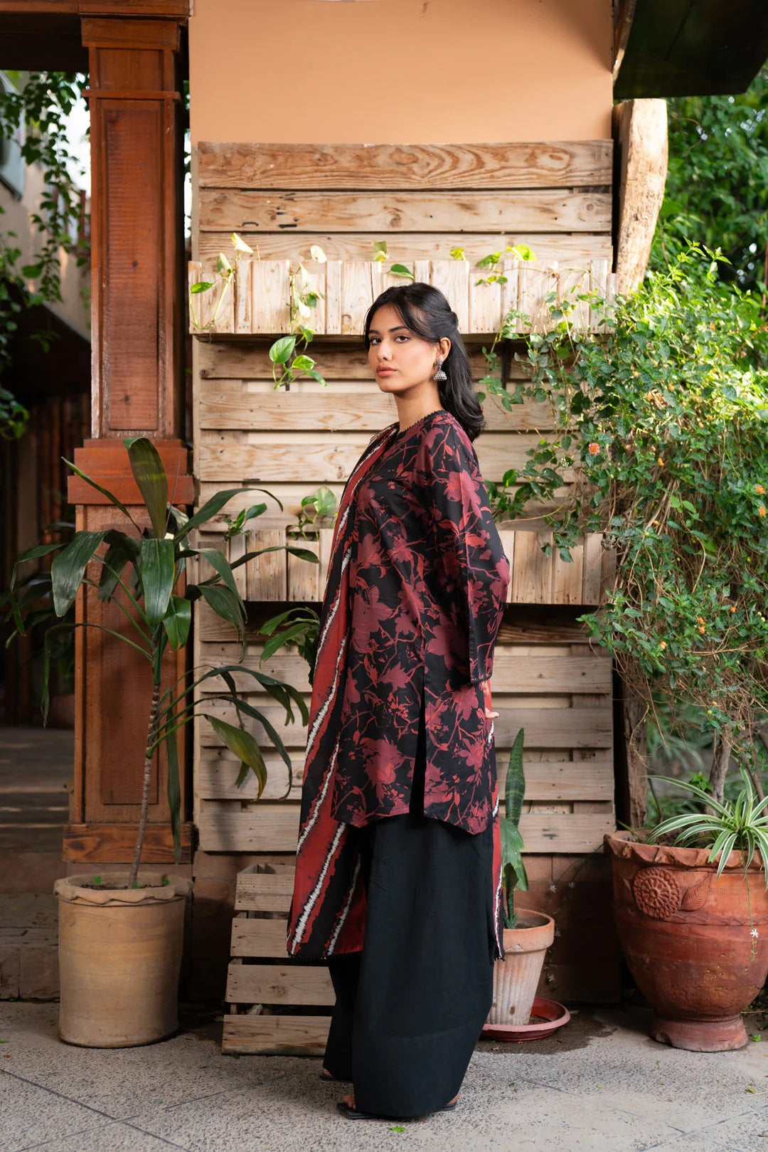 Beena by Beyond Printed Lawn 3 Piece Unstitched Dress - WUE154547