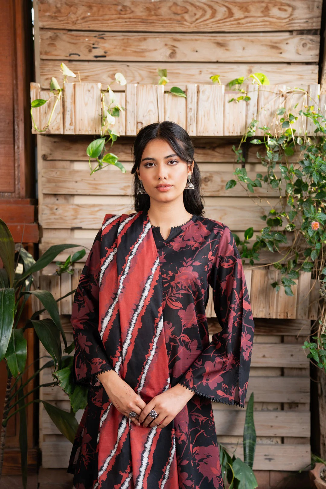 Beena by Beyond Printed Lawn 3 Piece Unstitched Dress - WUE154547