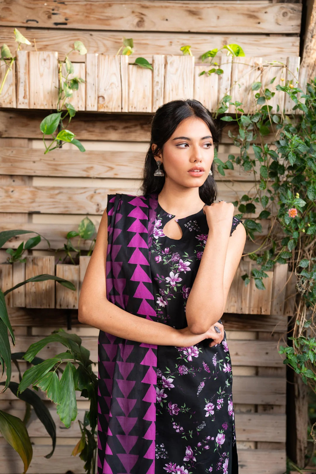 Beena by Beyond Printed Lawn 3 Piece Unstitched Dress - WUE154545