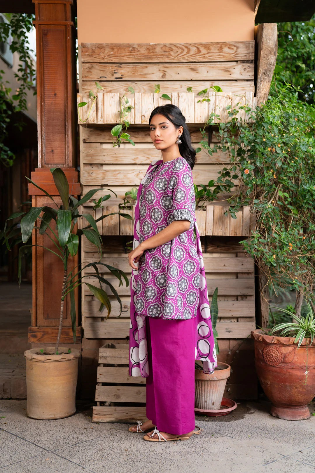 Beena by Beyond Printed Lawn 3 Piece Unstitched Dress - WUE154543
