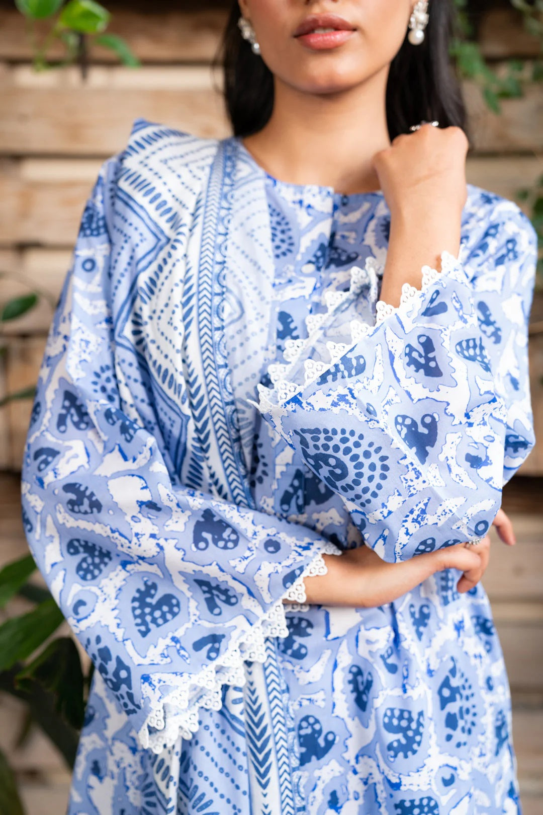Beena by Beyond Printed Lawn 3 Piece Unstitched Dress - WUE154541
