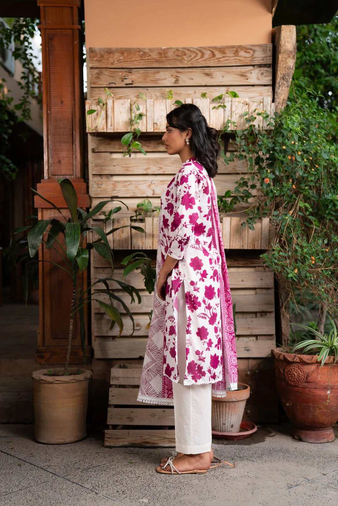 Beena by Beyond Printed Lawn 3 Piece Unstitched Dress - WUE154542