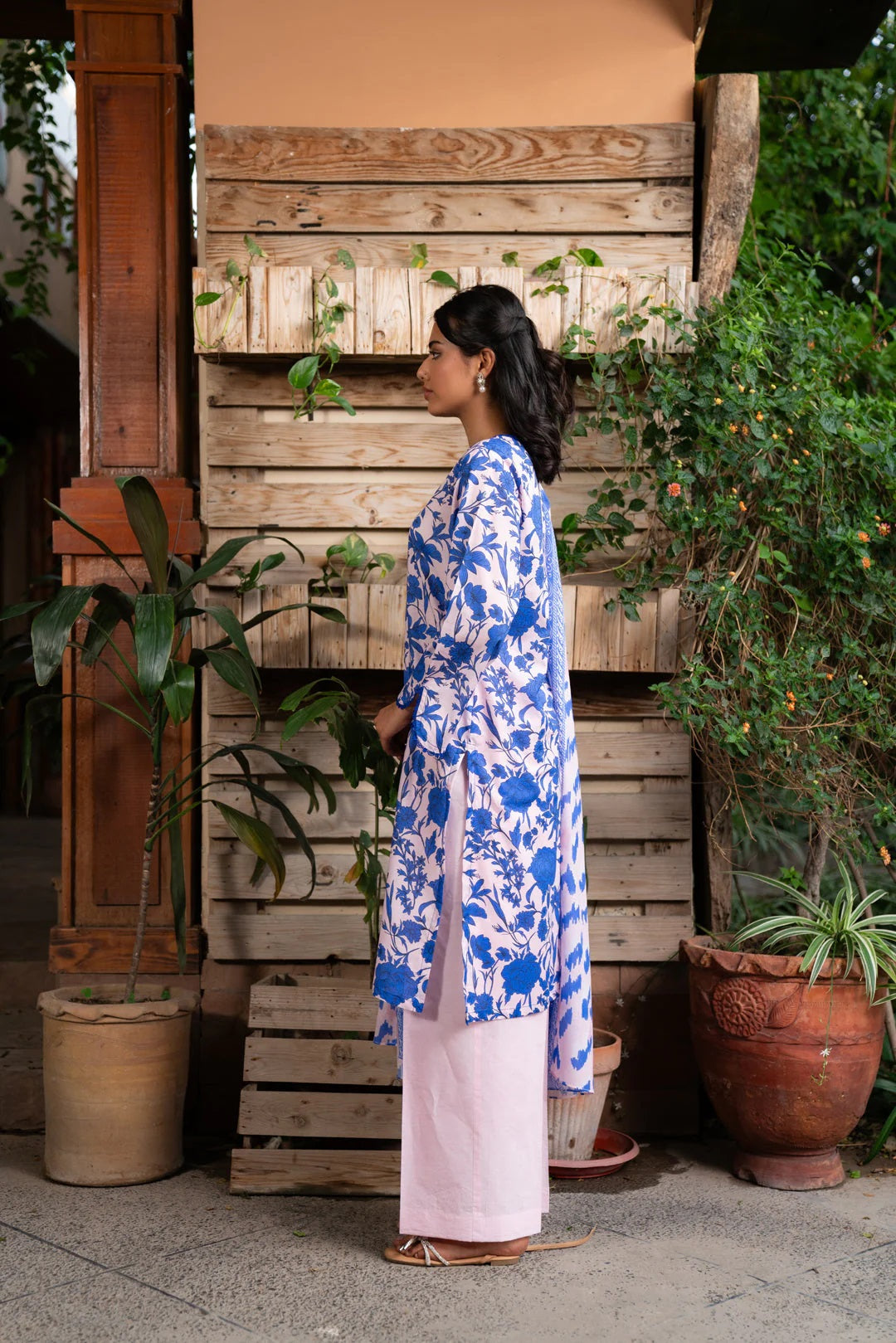 Beena by Beyond Printed Lawn 3 Piece Unstitched Dress - WUE154546