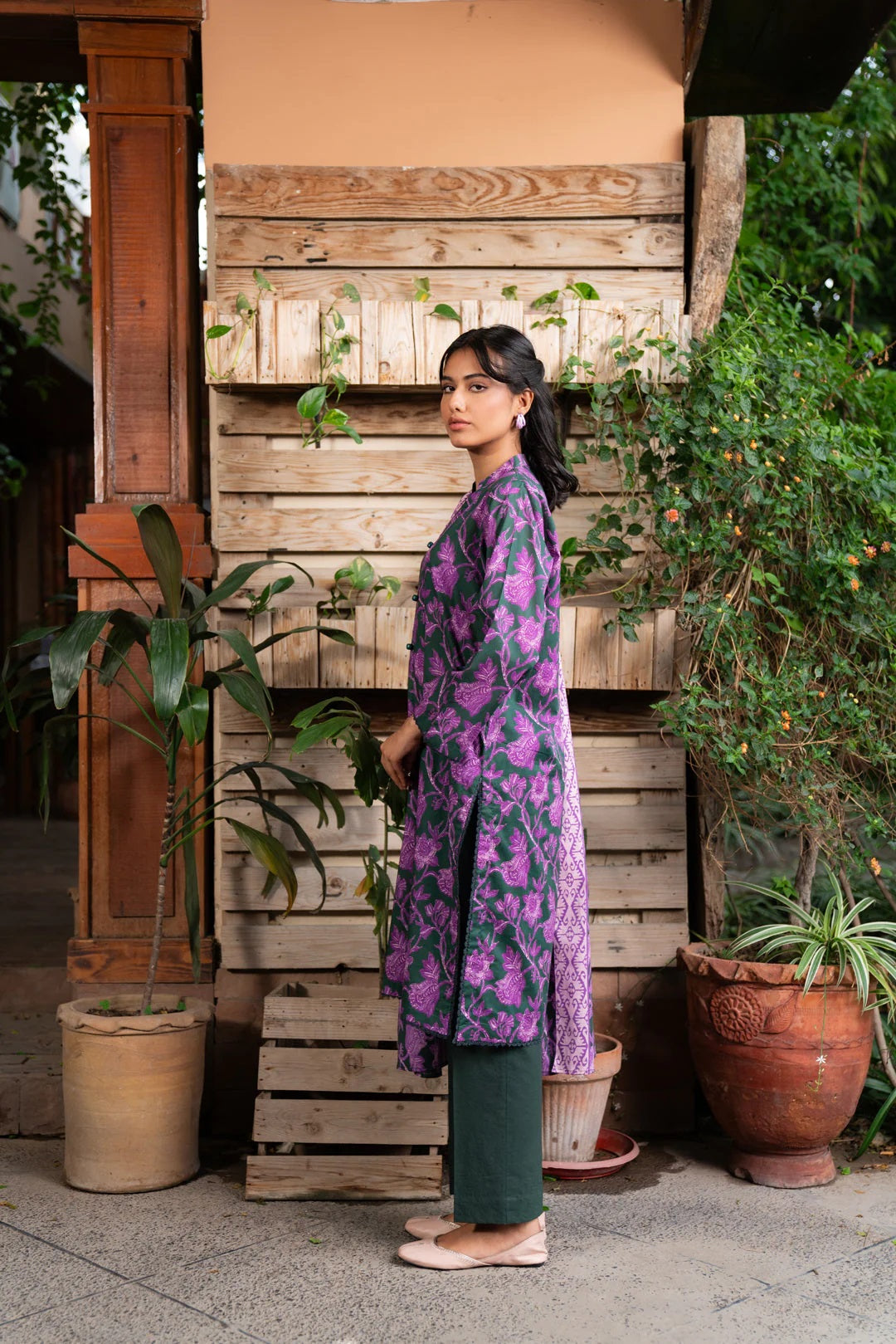 Beena by Beyond Printed Lawn 3 Piece Unstitched Dress - WUE154548