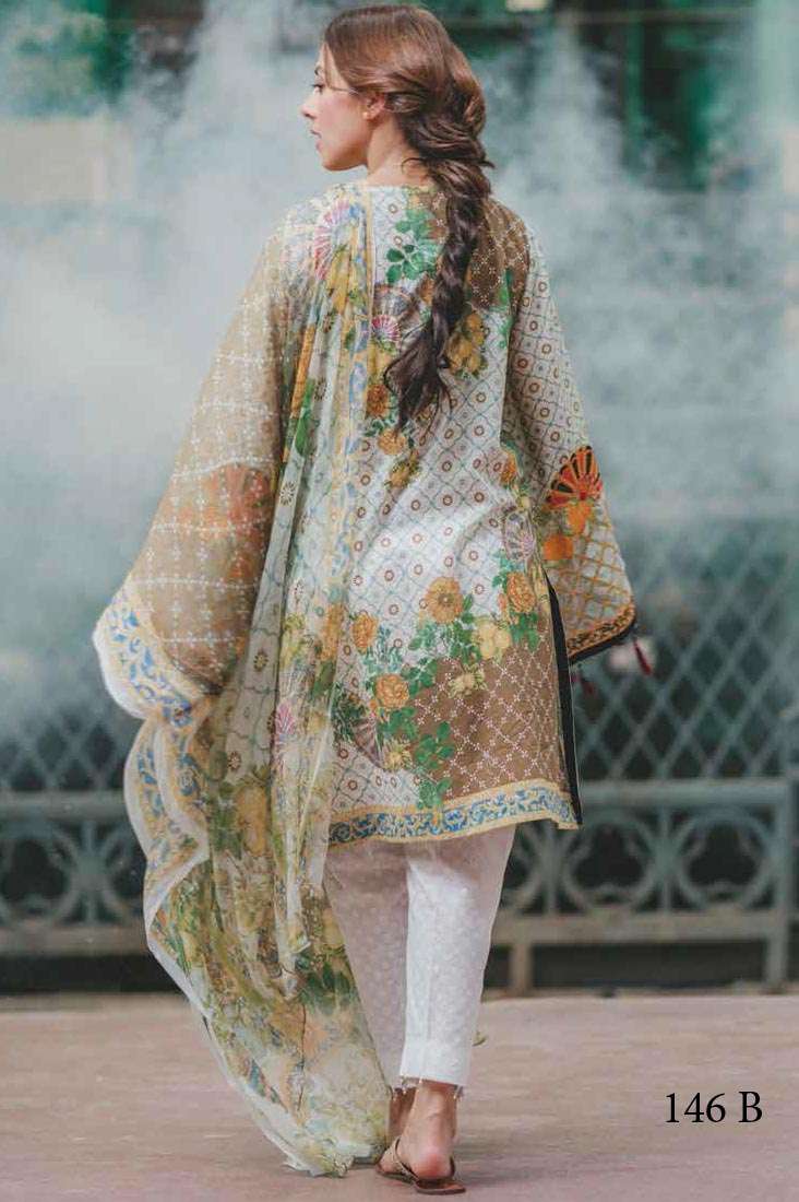 Rang Rasiya Embroidered Eid Lawn Unstitched 3 Piece Suit RRC-146B