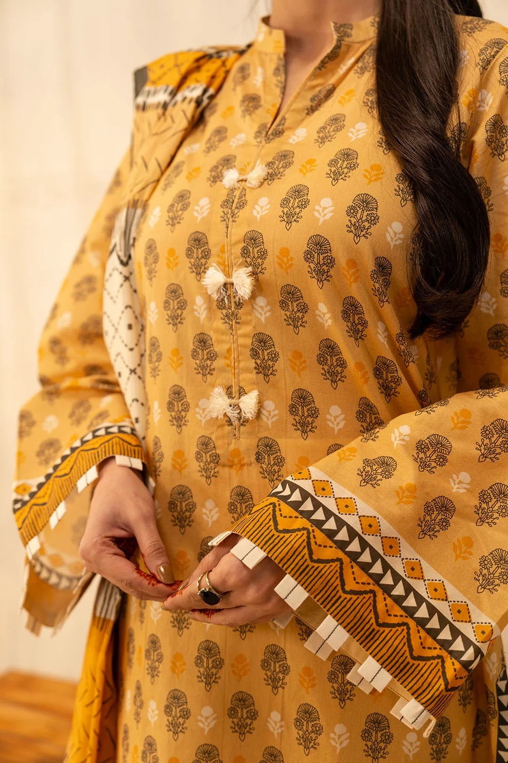 Zellbury 2pc Printed Lawn Shirt Dupatta - WUS25X20010 Unstitched