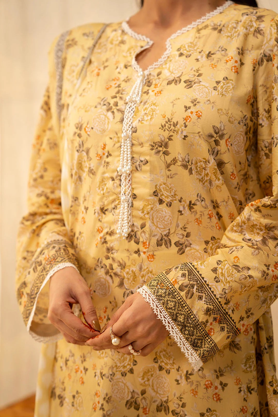 Zellbury 2pc Printed Lawn Shirt Dupatta - WUS25X20225 Unstitched