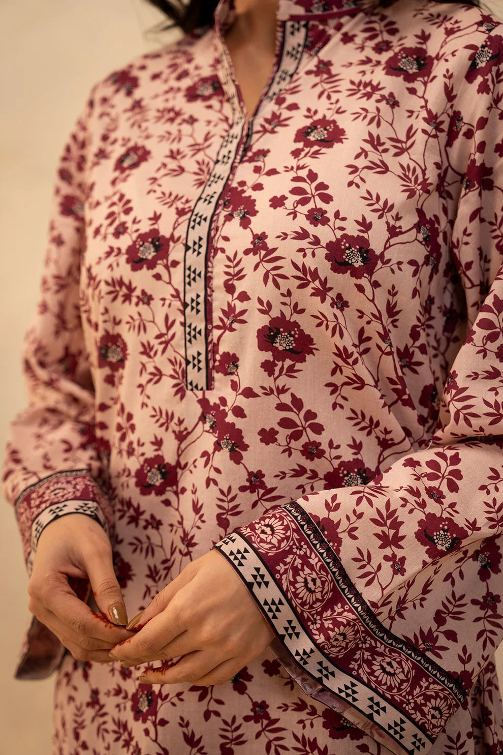 Zellbury 2pc Printed Lawn Shirt Trouser - WUS25X20015 Unstitched