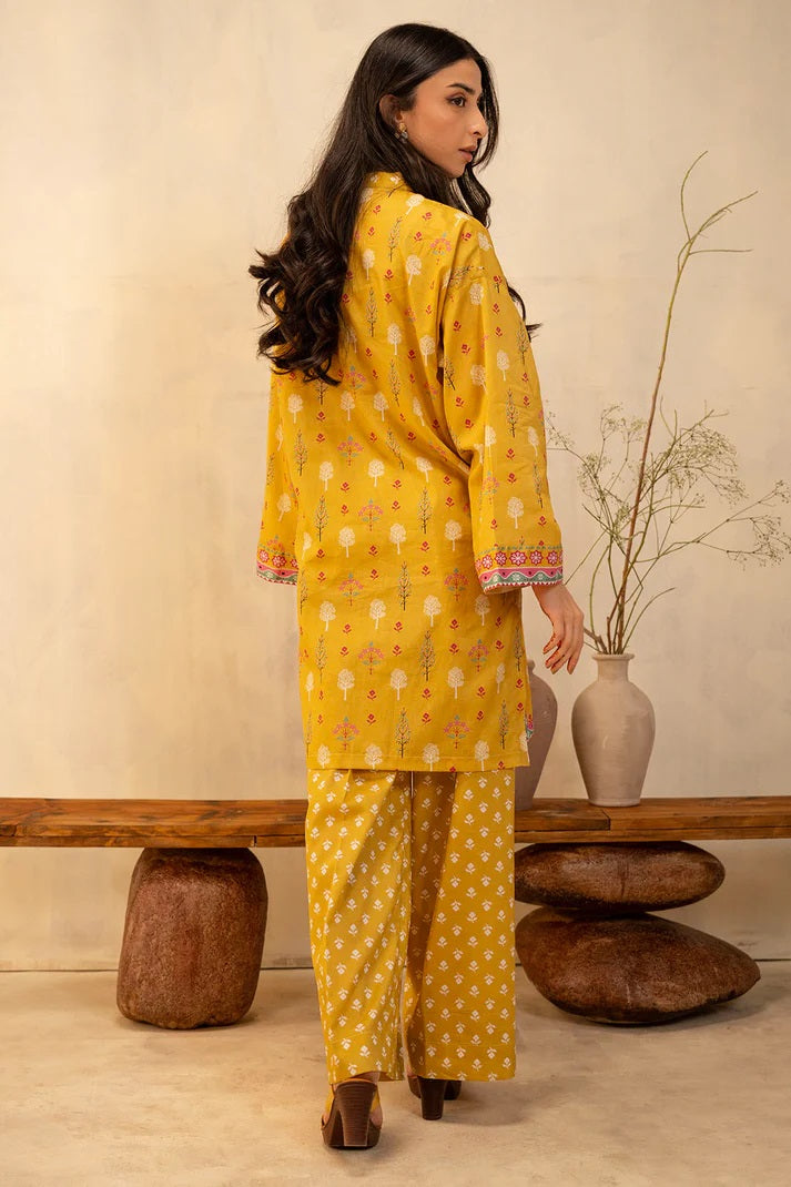 Zellbury 2pc Printed Lawn Shirt Trouser - WUS25X20019 Unstitched