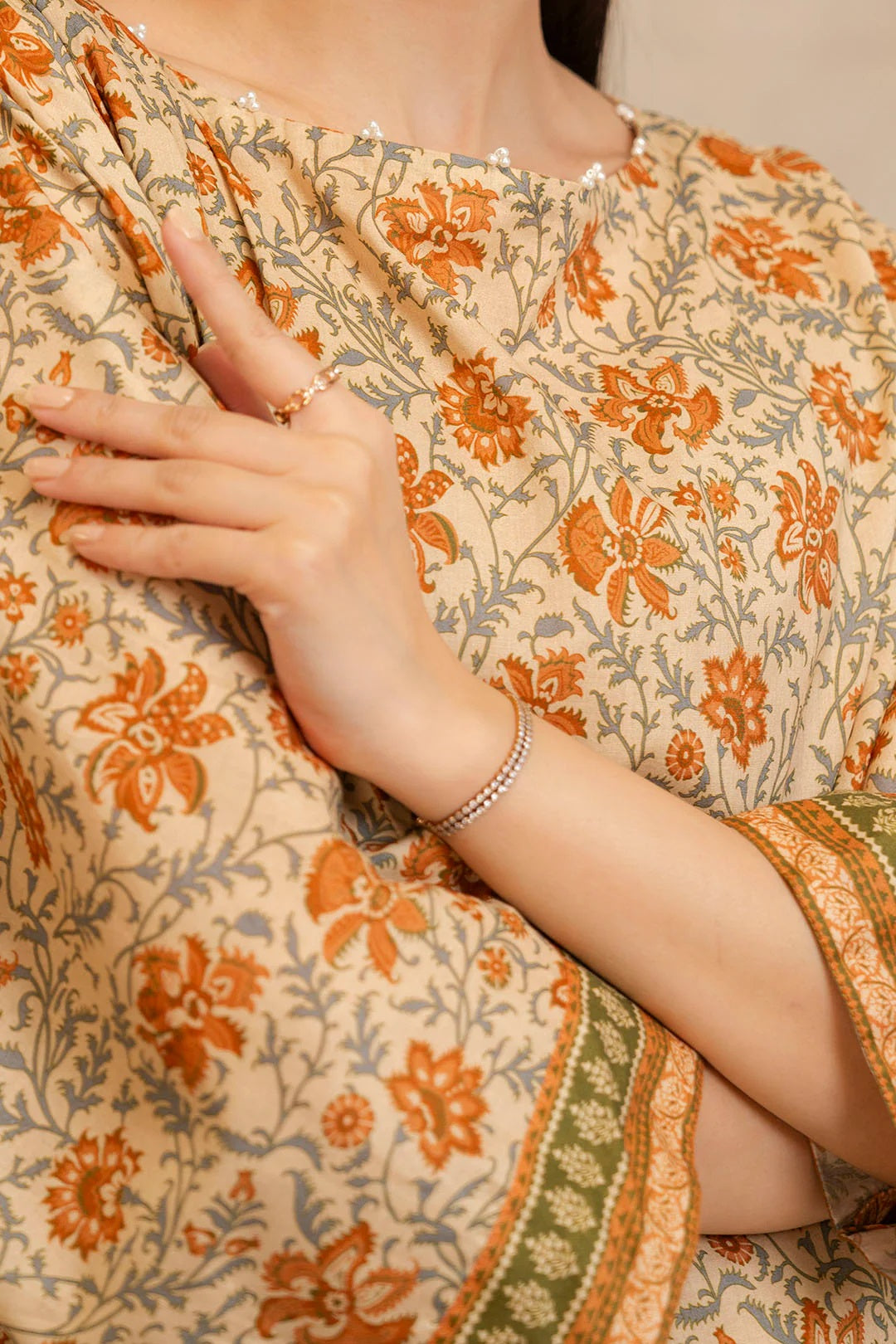 Zellbury 2pc Printed Lawn Shirt Trouser - WUS25X20097 Unstitched