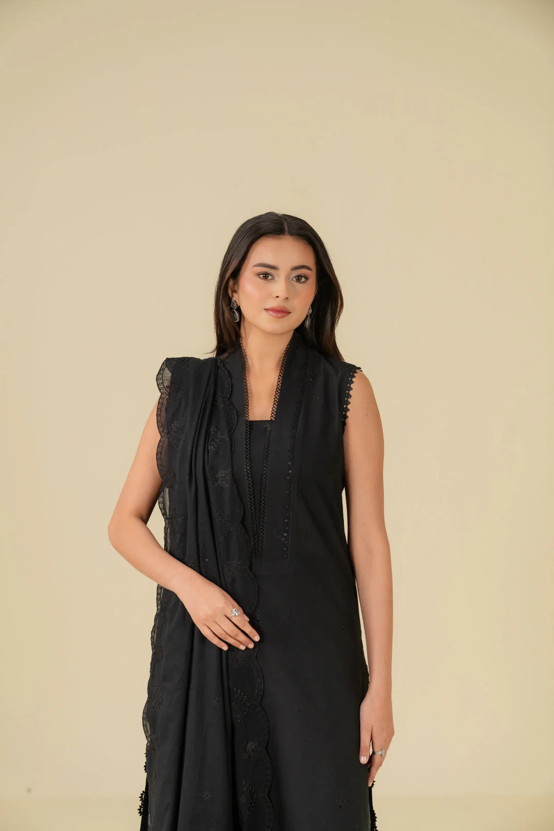 Beena by Beyond Embroidered Lawn 3 Piece Unstitched Dress - WUE-154523
