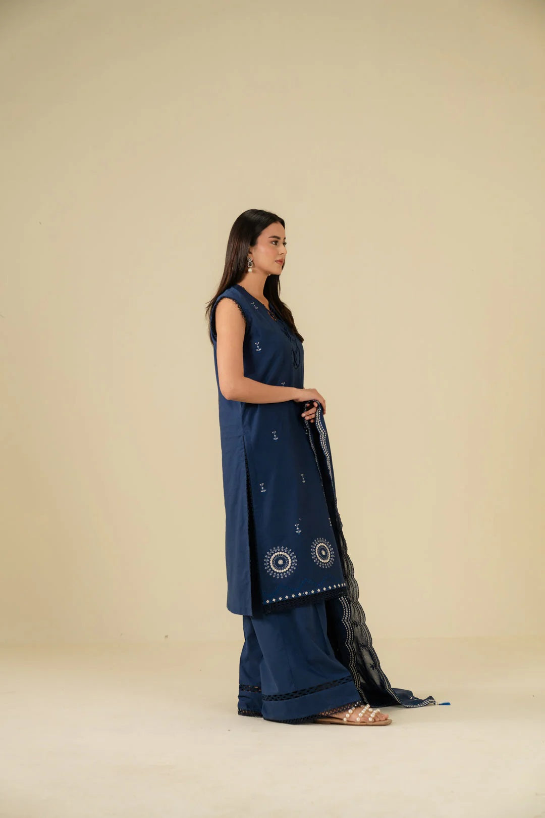 Beena by Beyond Embroidered Lawn 3 Piece Unstitched Dress - WUE-154524