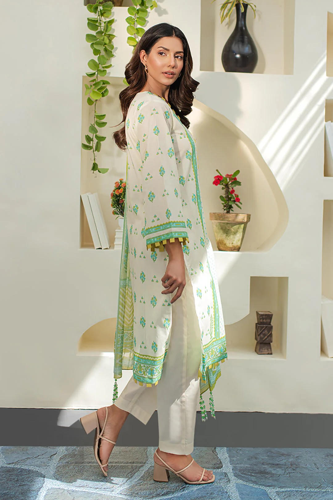 Zellbury Printed Lawn Unstitched 2 Piece Dress - WUS24X21159 Summer Essential