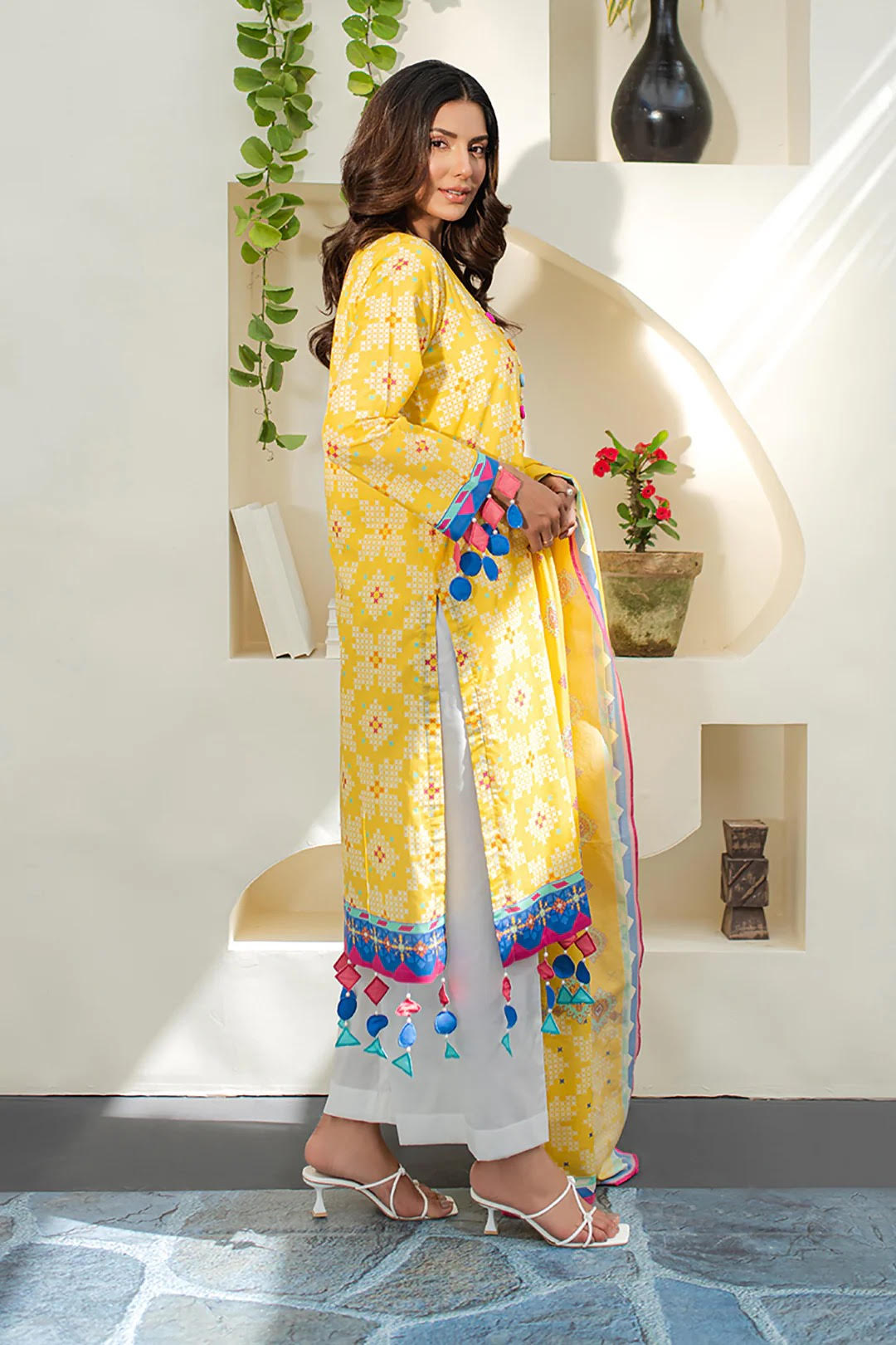 Zellbury Printed Lawn Unstitched 2 Piece Dress - WUS24X21655 Summer Essential