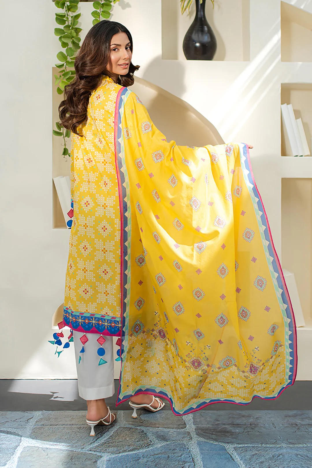 Zellbury Printed Lawn Unstitched 2 Piece Dress - WUS24X21655 Summer Essential