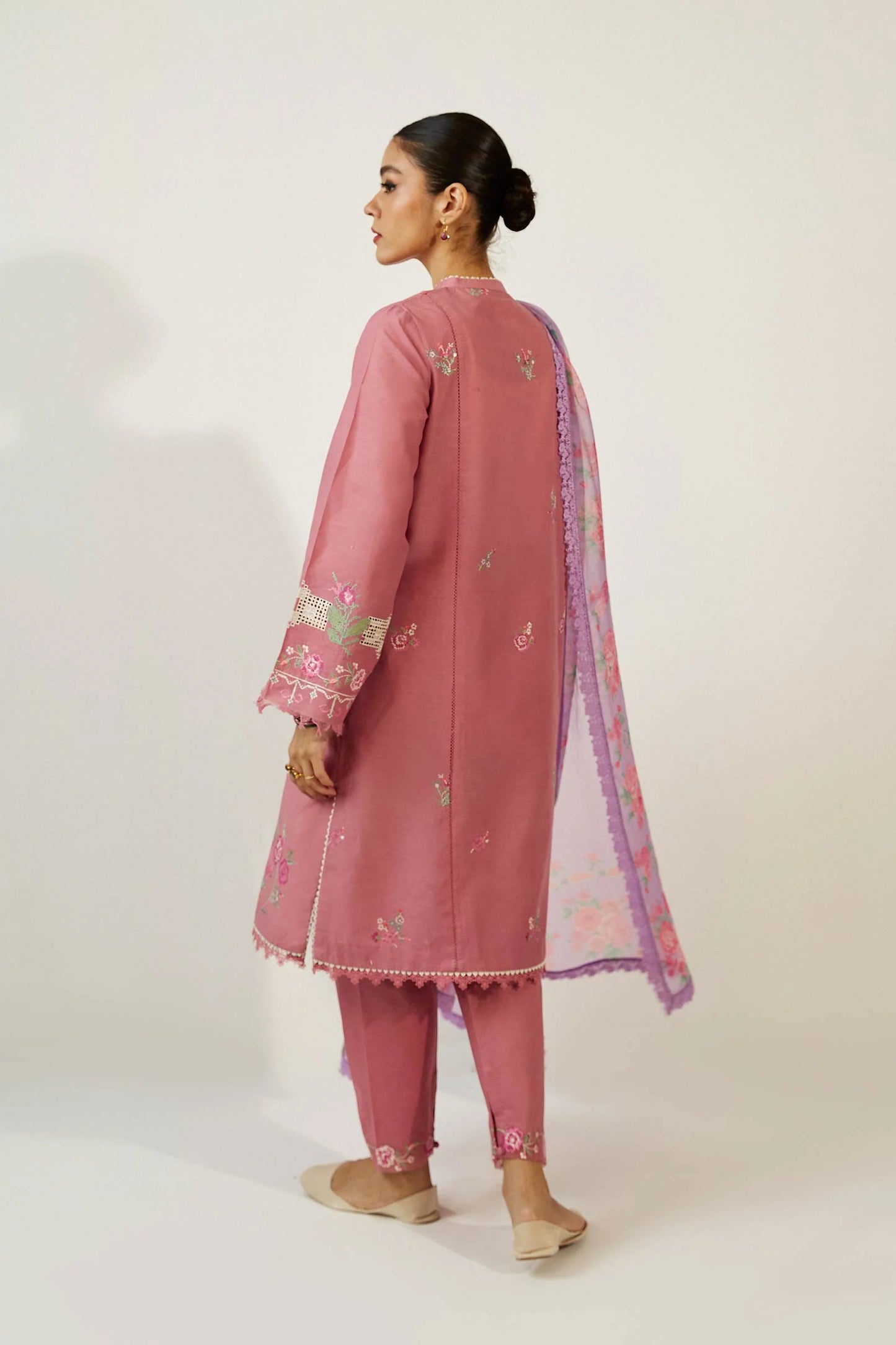 Coco by Zara Shahjahan Embroidered Lawn Suits Unstitched 3 Piece ZCE23-2B