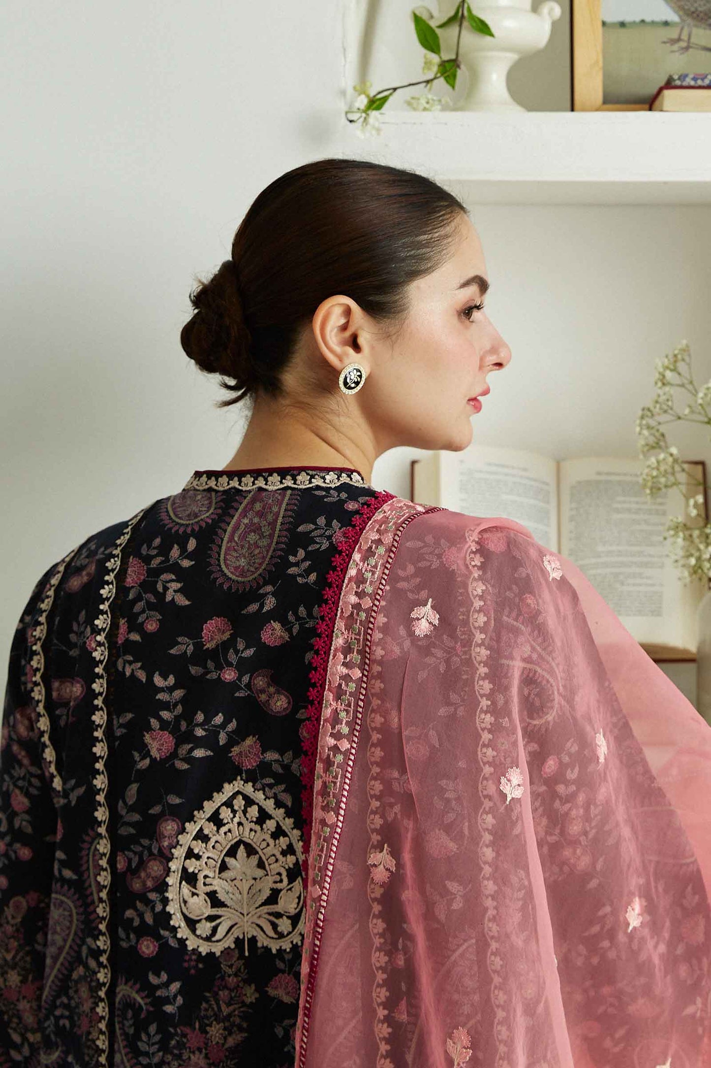 Coco by Zara Shahjahan Embroidered Lawn Suits Unstitched 3 Piece ZCE23-3B
