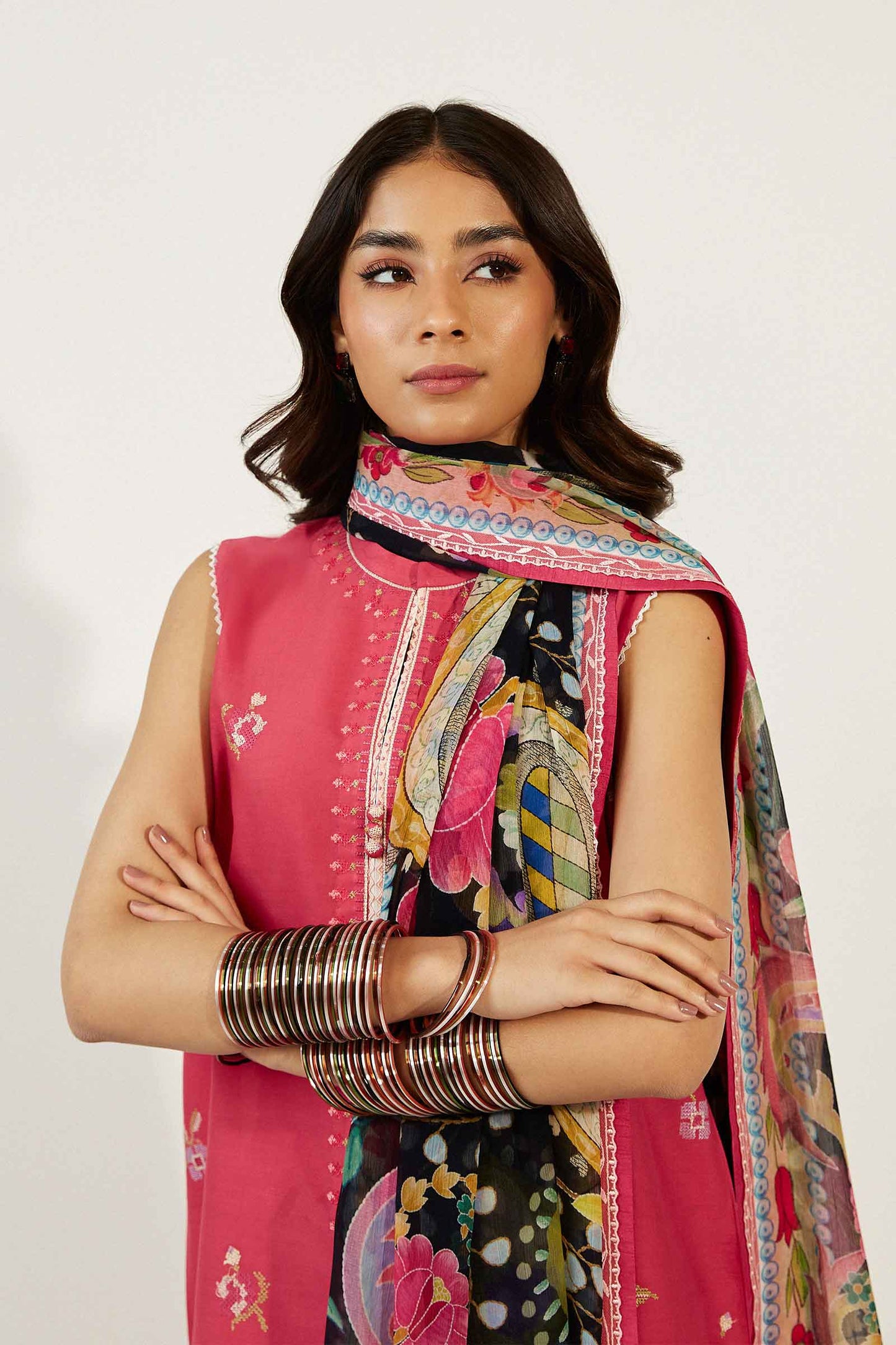 Coco by Zara Shahjahan Embroidered Lawn Suits Unstitched 3 Piece ZCE23-4A