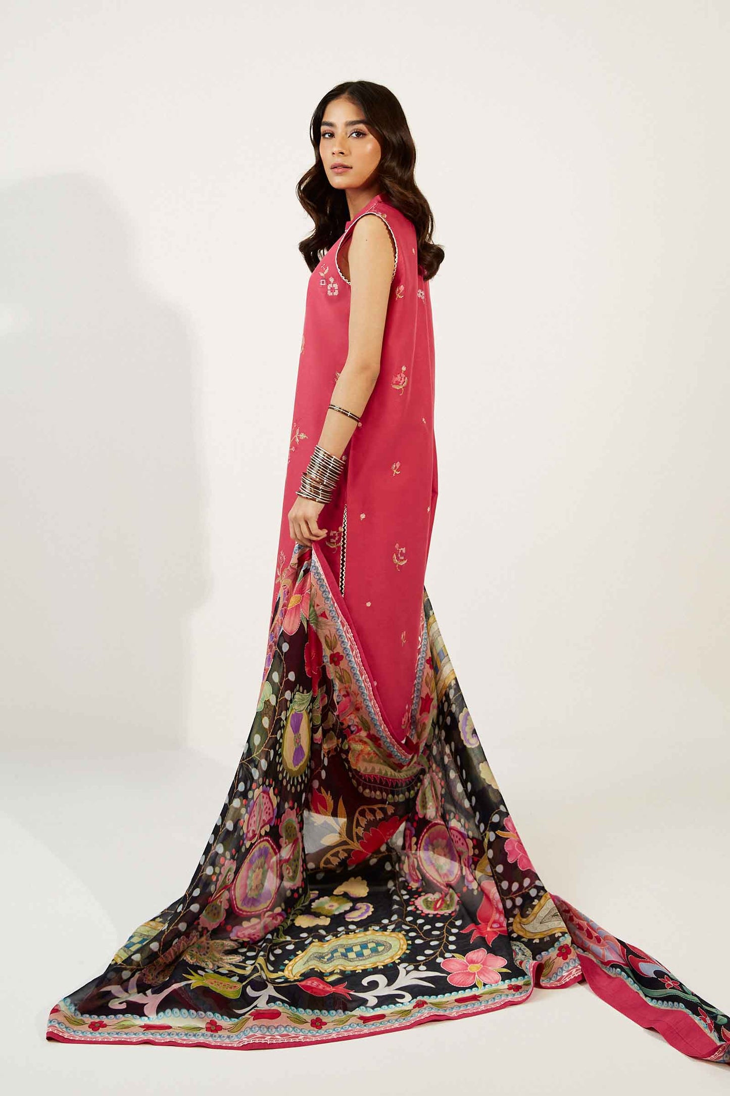 Coco by Zara Shahjahan Embroidered Lawn Suits Unstitched 3 Piece ZCE23-4A