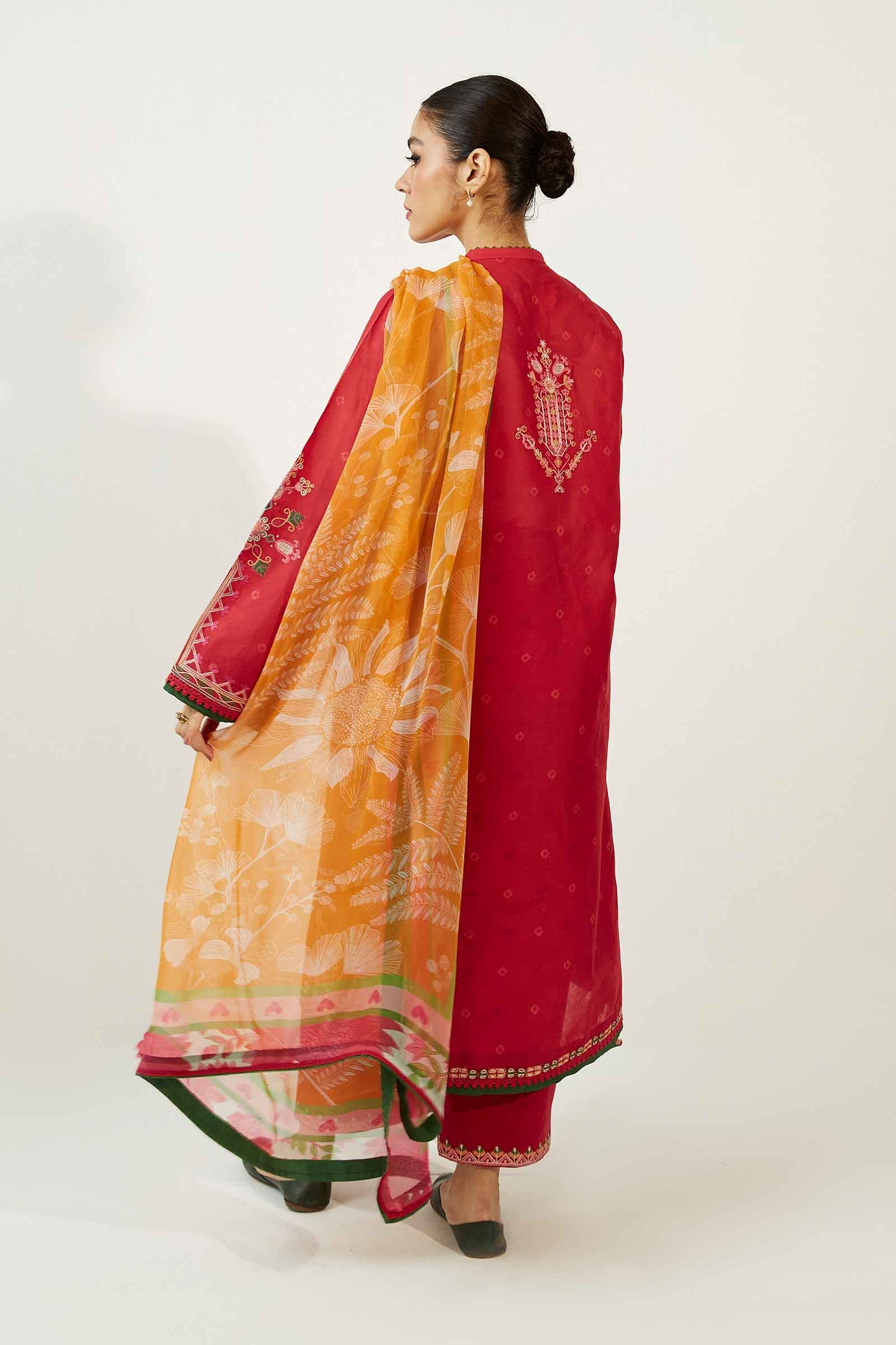 Coco by Zara Shahjahan Embroidered Lawn Suits Unstitched 3 Piece ZCE23-5A