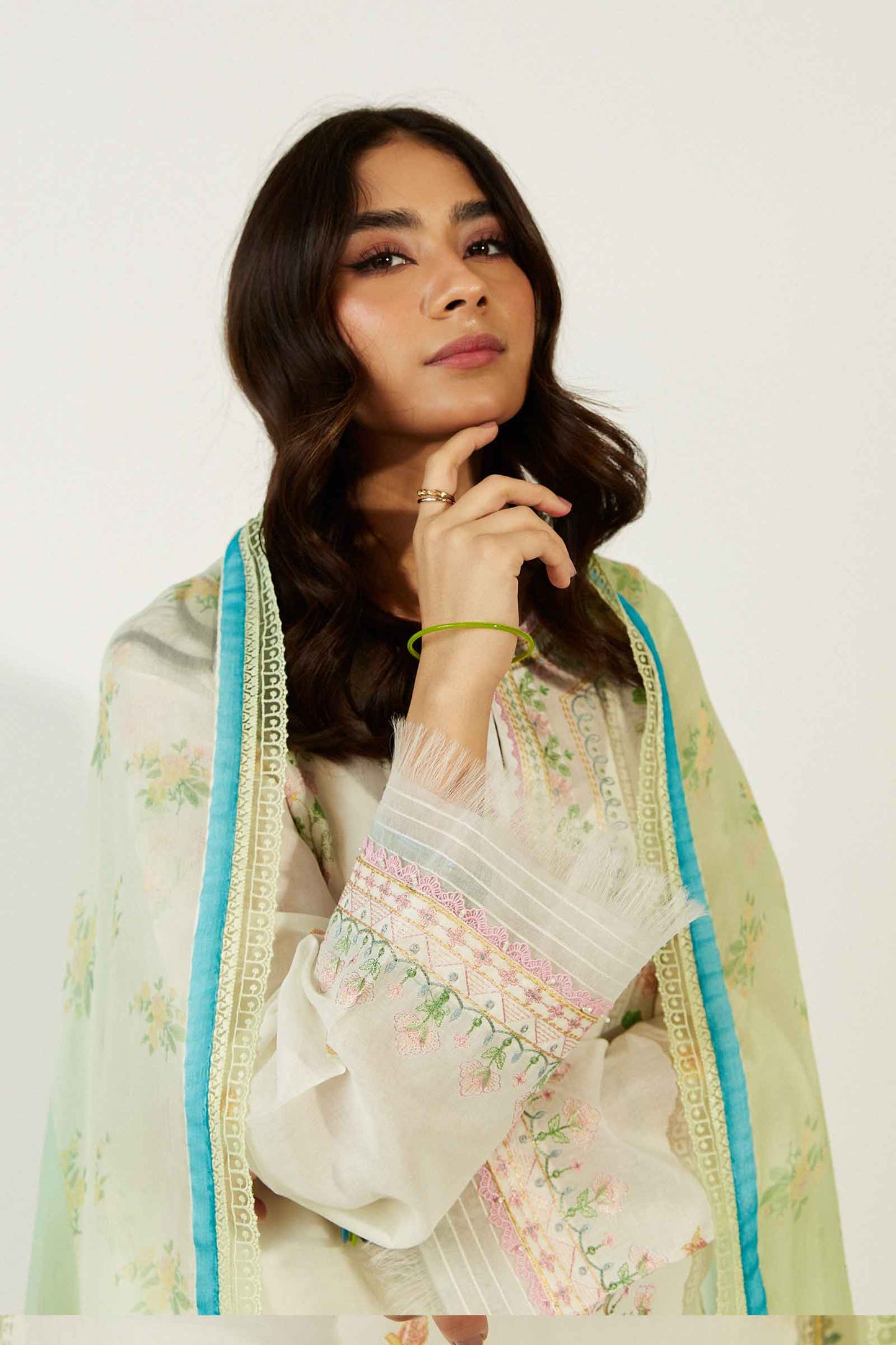 Coco by Zara Shahjahan Embroidered Lawn Suits Unstitched 3 Piece ZCE23-6A