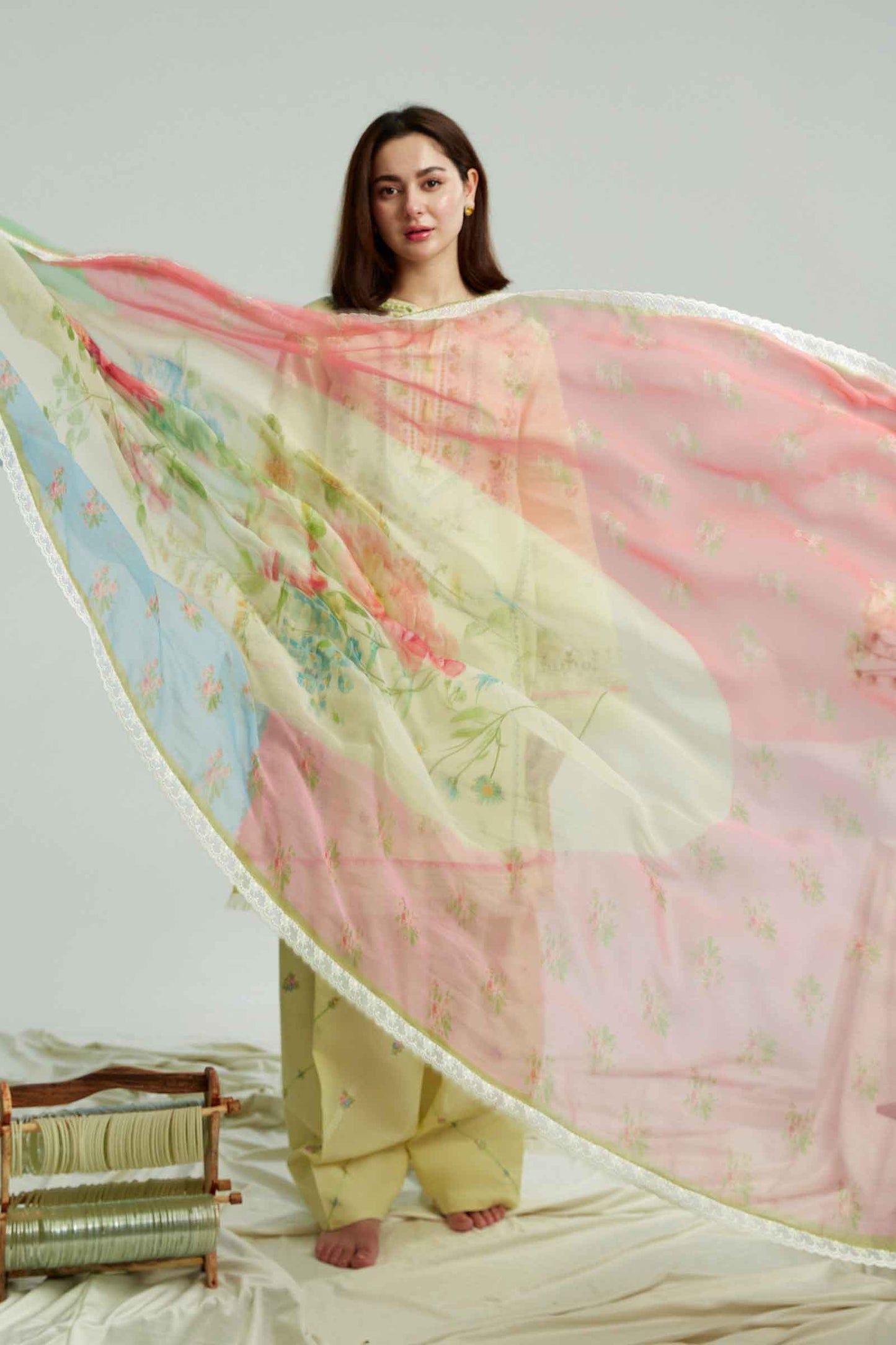 Coco by Zara Shahjahan Embroidered Lawn Suits Unstitched 3 Piece ZCE23-6B
