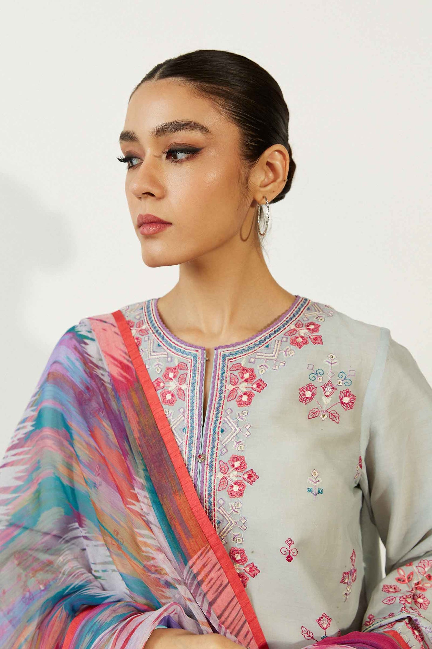 Coco by Zara Shahjahan Embroidered Lawn Suits Unstitched 3 Piece ZCE23-7B