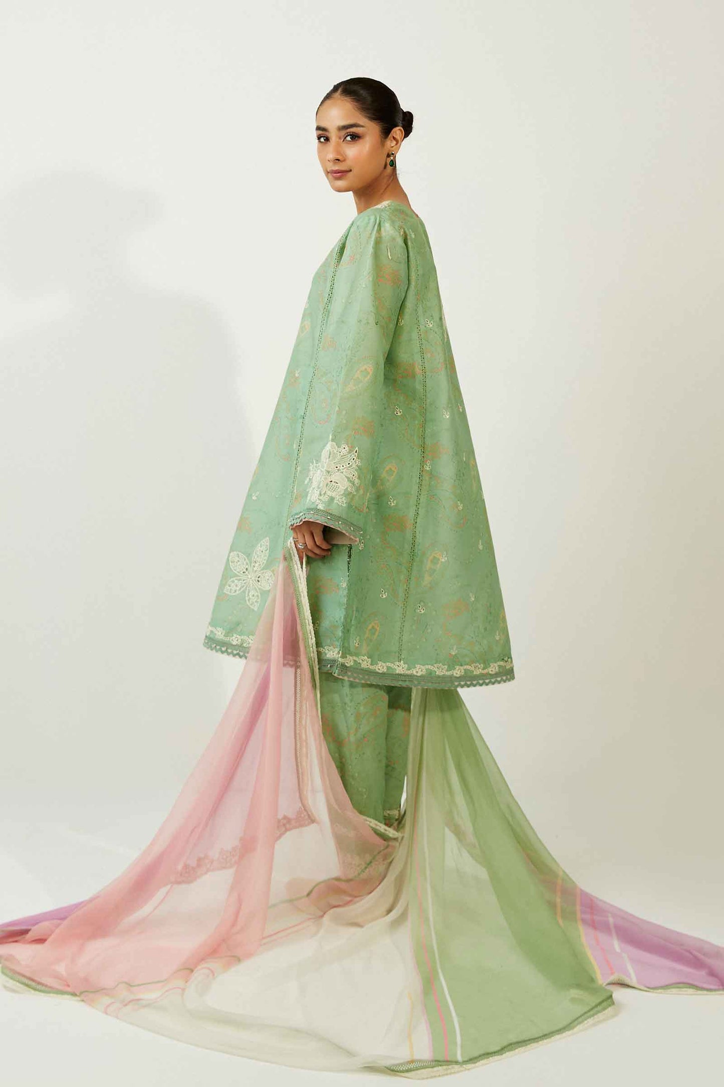 Coco by Zara Shahjahan Embroidered Lawn Suits Unstitched 3 Piece ZCE23-9A