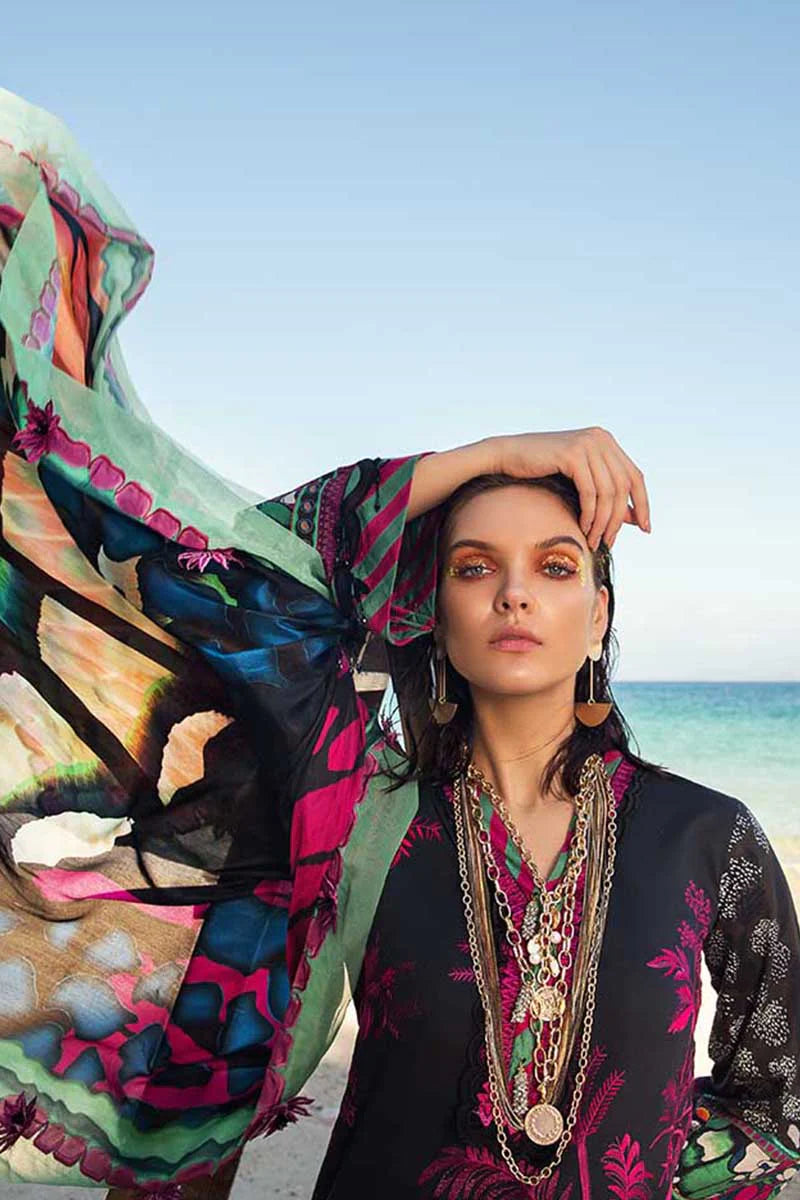 Rang Rasiya Embroidered Lawn Unstitched 3 Piece Suit RR20L 103