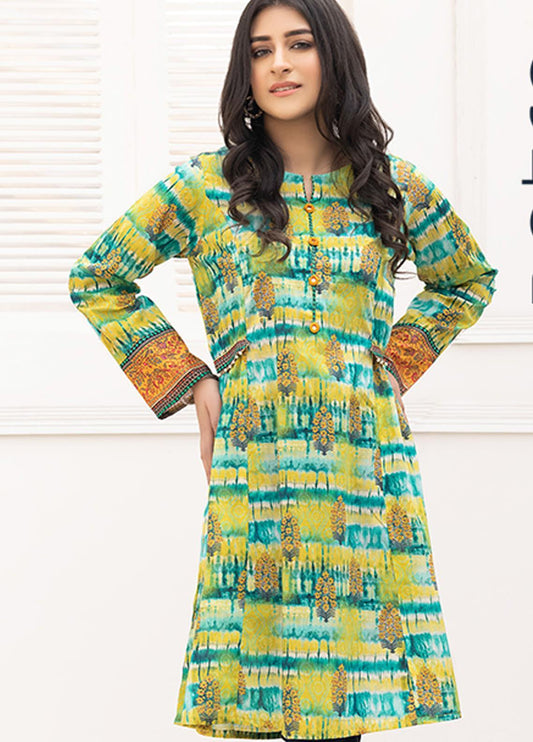 Retro by Adan's Libas Printed Lawn Stitched Kurtis ALRT D-11