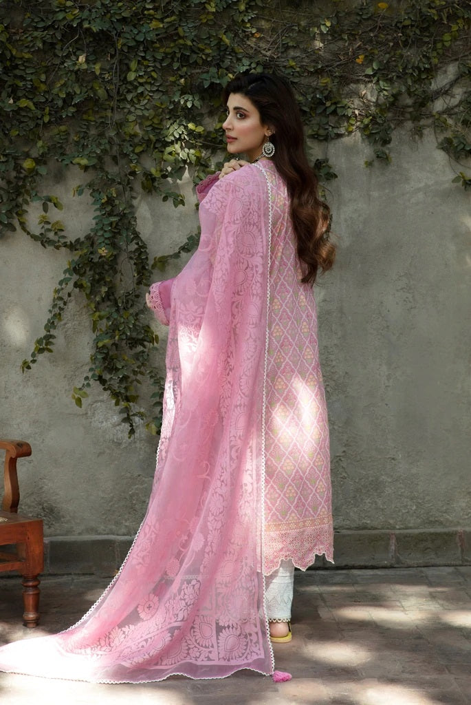 Sahiba By Aabyaan Embroidered Eid Lawn Suits Unstitched 3 Piece AE-11 ZARKA