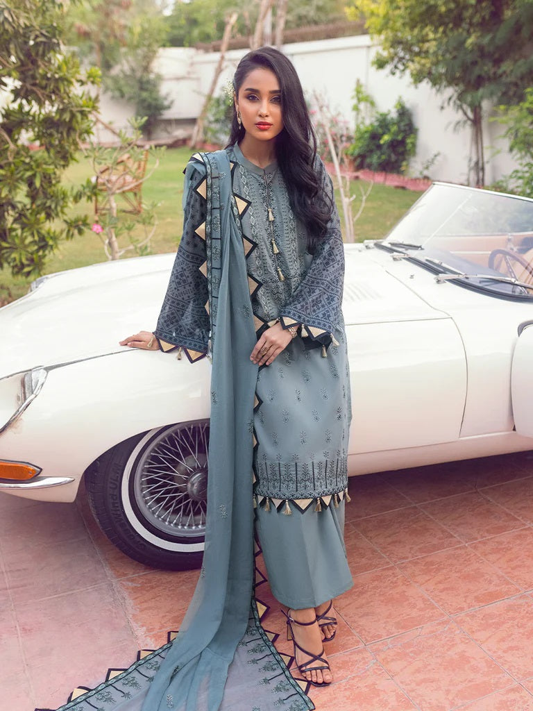 Shades of Festive by Salitex Embroidered Lawn Suits Unstitched 3 Piece WK-01013UT