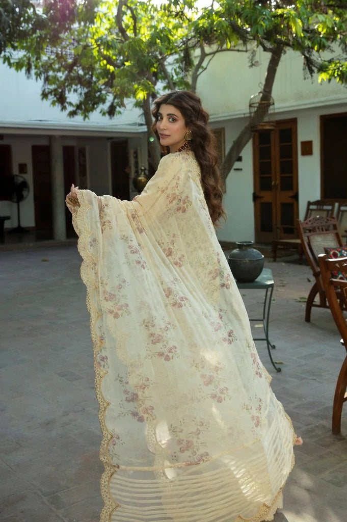 Sahiba By Aabyaan Embroidered Eid Lawn Suits Unstitched 3 Piece AE-13 Nirva