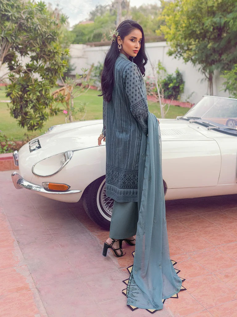 Shades of Festive by Salitex Embroidered Lawn Suits Unstitched 3 Piece WK-01013UT