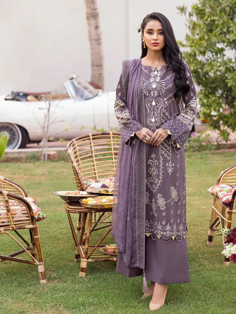 Shades of Festive by Salitex Embroidered Lawn Suits Unstitched 3 Piece WK-01015UT