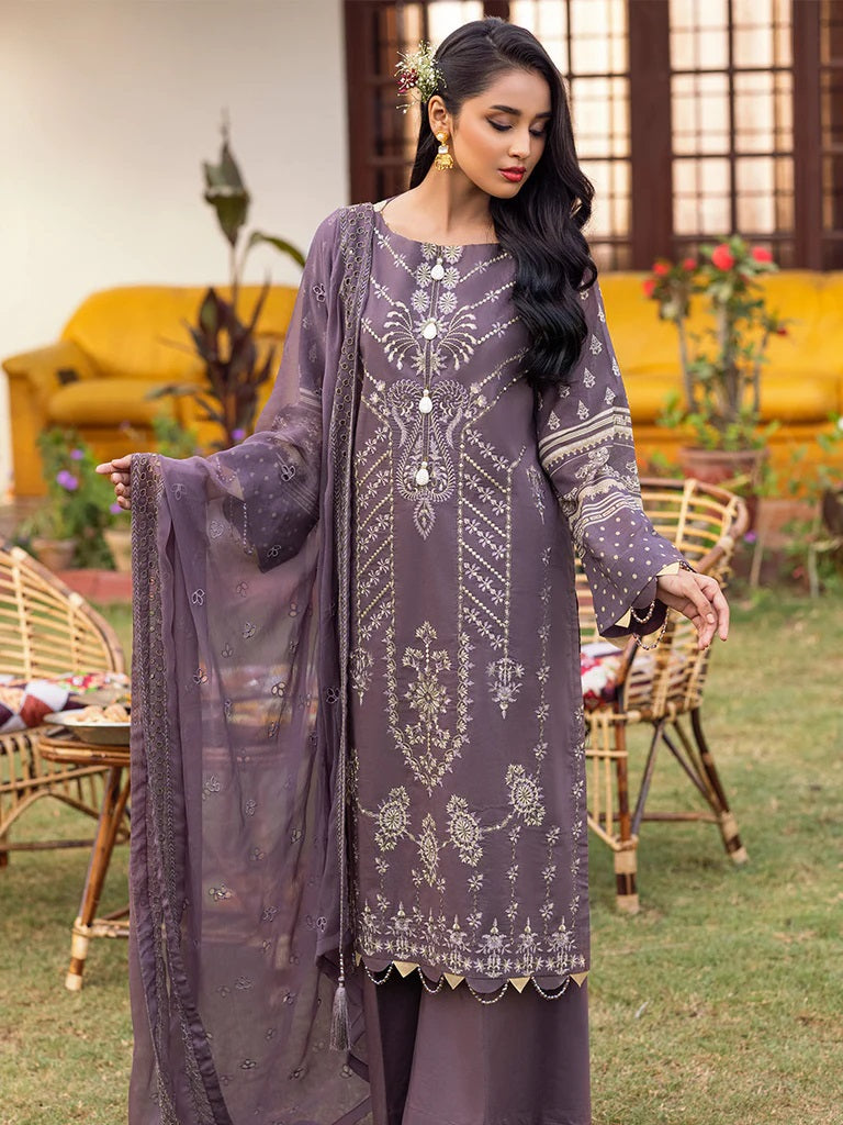 Shades of Festive by Salitex Embroidered Lawn Suits Unstitched 3 Piece WK-01015UT