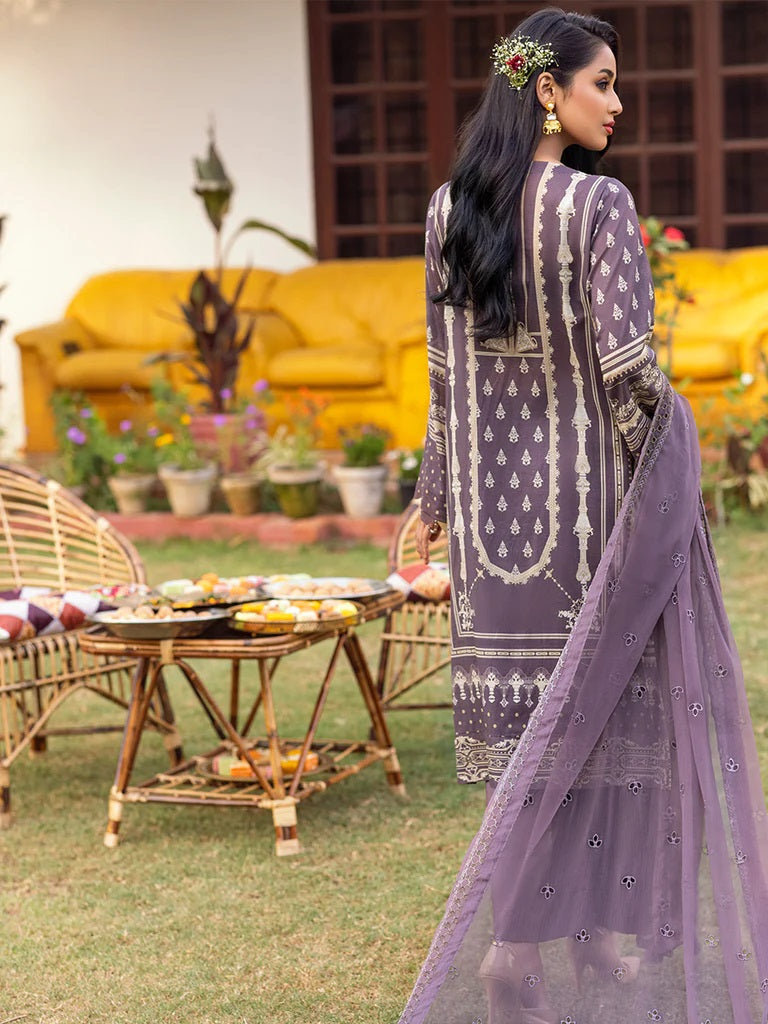 Shades of Festive by Salitex Embroidered Lawn Suits Unstitched 3 Piece WK-01015UT