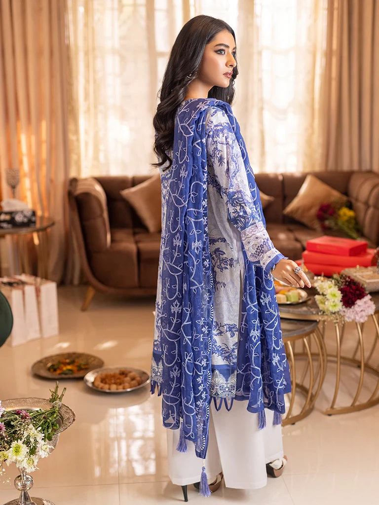 Shades of Festive by Salitex Embroidered Lawn Suits Unstitched 3 Piece WK-01016UT