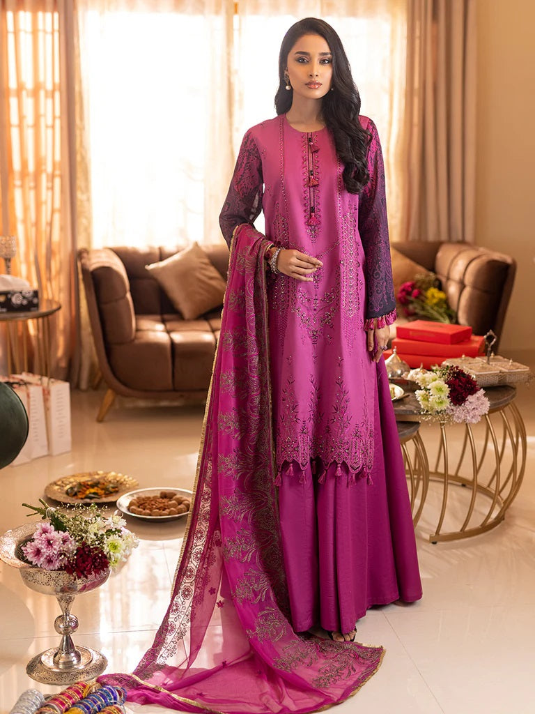Shades of Festive by Salitex Embroidered Lawn Suits Unstitched 3 Piece WK-01017UT