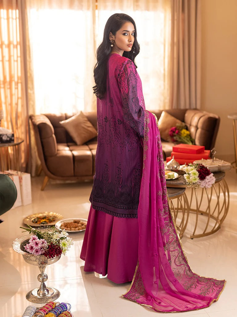 Shades of Festive by Salitex Embroidered Lawn Suits Unstitched 3 Piece WK-01017UT
