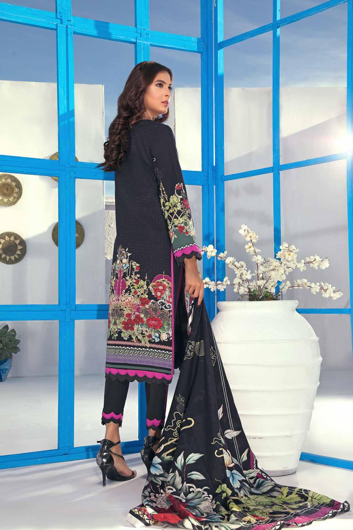 Firdous Urbane Digital Printed Lawn Unstitched 3 Piece - 493A