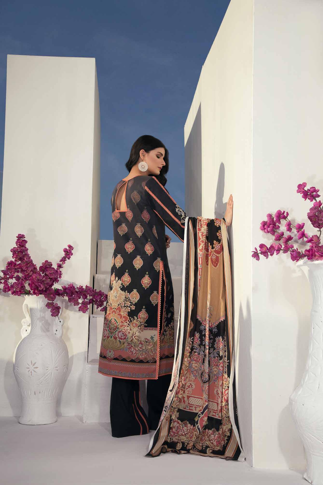 Firdous Urbane Digital Printed Lawn Unstitched 3 Piece - 505A